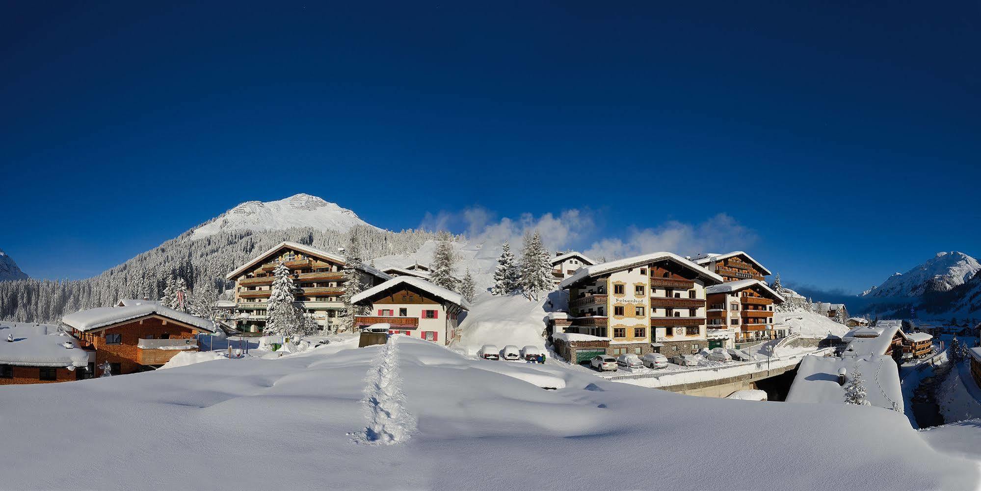 Hotel-Garni Felsenhof Lech am Arlberg Eksteriør billede